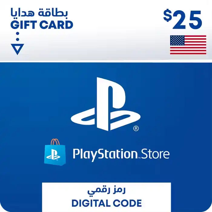PSN Card 25 USD  ( USA )